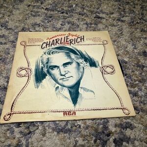 Charlie Rich tomorrow night vintage vinyl record from 1973